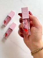 لیپ گلاس حجم دهنده میبلین Maybelline Lifter Plump Peach Fever